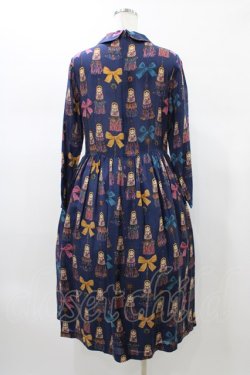 画像2: Jane Marple / Little tassel dollsのDayドレス M ブルーグレイ H-26-01-18-1022-JM-OP-KB-ZH