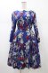 画像1: Jane Marple / Pieces of musicのワンピース  ブルー H-26-01-18-1023-JM-OP-KB-ZH (1)