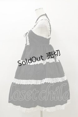 画像3: BABY,THE STARS SHINE BRIGHT / からみ3段ティアードジャンパースカート Free ブラック H-26-01-18-075-BA-OP-NS-ZH