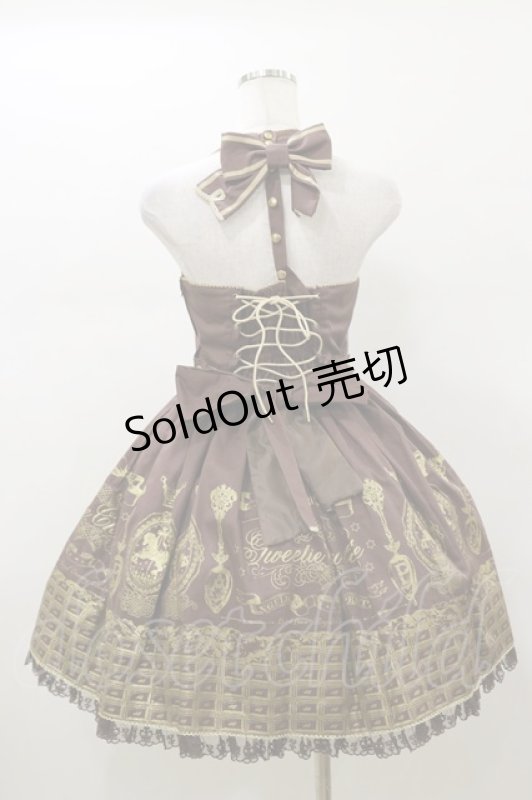 画像2: Angelic Pretty / Royal Creamy Chocolateジャンパースカート Free ブラウン H-26-01-18-076-AP-OP-NS-ZH (2)