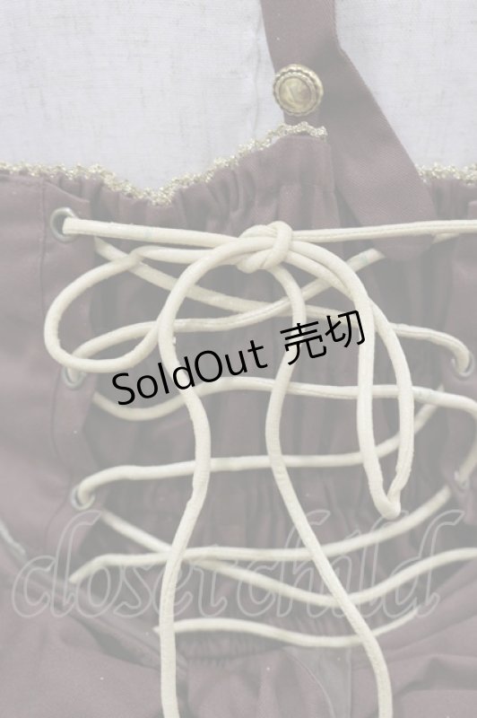 画像4: Angelic Pretty / Royal Creamy Chocolateジャンパースカート Free ブラウン H-26-01-18-076-AP-OP-NS-ZH (4)