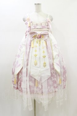 画像1: Felinae Cookie（海外ロリータブランド） / 狐の嫁入り-SAKURA-セット L ピンク H-26-01-18-015-EL-OP-NS-ZH