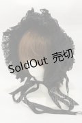metamorphose / レースボンネット  ブラック H-26-01-18-003-ME-AC-NS-ZH