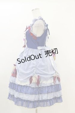 画像3: BABY,THE STARS SHINE BRIGHT / MY ANNIVERSARY/くまちゃんジャンパースカート Free ブルー H-26-01-18-016-BA-OP-NS-ZH