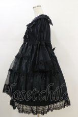 画像3: metamorphose / オーガンジーベビードール Free ブラック H-26-01-18-017-ME-OP-NS-ZH (3)