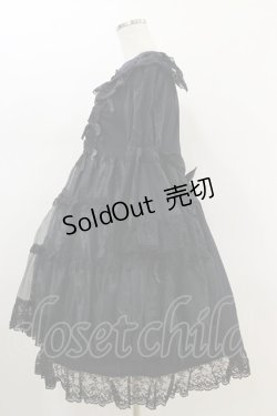 画像3: metamorphose / オーガンジーベビードール Free ブラック H-26-01-18-017-ME-OP-NS-ZH