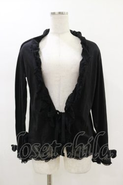 画像1: KANEKO ISAO / フリルボレロ Free ブラック H-26-01-18-023-EL-TO-NS-ZH