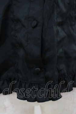 画像4: metamorphose / スタンドカラーフリルブラウス Free ブラック H-26-01-18-024-ME-BL-NS-ZH