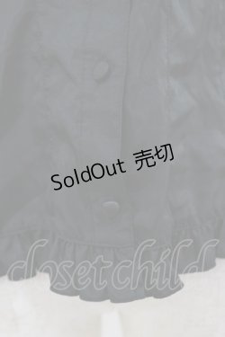 画像4: metamorphose / スタンドカラーフリルブラウス Free ブラック H-26-01-18-024-ME-BL-NS-ZH