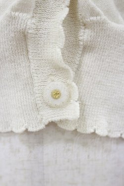 画像3: F&A / ガラス風クリアフラワー釦UVカットニットカーディガン Free OFFWHITE H-26-01-18-036-LO-TO-NS-ZH