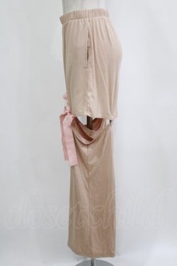 画像2: merry jenny / ribbonレッグウォーマーパンツ  ピンク H-26-01-19-030-LO-PA-KB-ZH