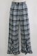画像1: MILK / New waveサスペンダーパンツ  サックスチェック H-26-01-19-031-ML-PA-KB-ZH (1)