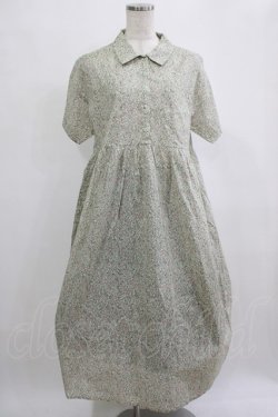 画像1: merry jenny / tulipシャツワンピース  ミントグリーン H-26-01-19-004-LO-OP-KB-ZH