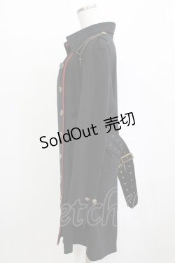 画像2: PUTUMAYO / 【中二病でも恋がしたい！戀】Wロングジャケット  ブラック H-26-01-19-033-PT-JA-KB-ZH