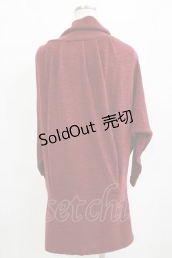 画像3: Ozz Croce / ハイネックニットトップス  ボルドー H-26-01-19-037-OO-TO-KB-ZH