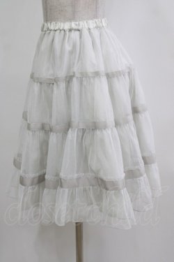 画像2: Emily Temple cute / シャイニーペチコート  グレー H-26-01-19-039-ET-SK-KB-ZH