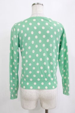 画像3: Emily Temple cute / リボンドットカーディガン  グリーン H-26-01-19-042-ET-TO-KB-ZH
