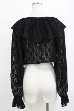 画像3: merry jenny / レースフリルボレロ  ブラック H-26-01-19-043-LO-TO-KB-ZH