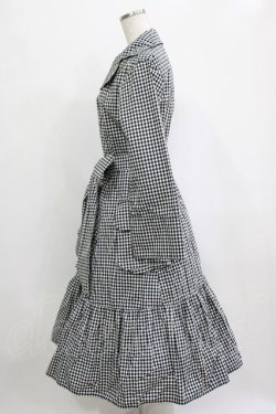 画像2: MILK / MILKスプリングコート  ブラックギンガム H-26-01-19-005-ML-CO-KB-ZH