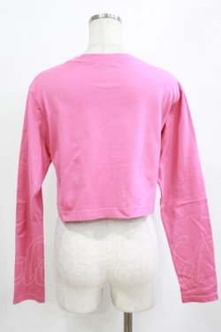 画像3: MILK / MILKショート L.S Tee  ディープピンク×ピンク H-26-01-19-044-ML-TO-KB-ZH