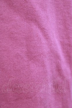 画像4: MILK / MILKショート L.S Tee  ディープピンク×ピンク H-26-01-19-044-ML-TO-KB-ZH