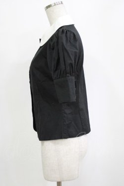 画像2: MILK / アニーブラウス  ブラック H-26-01-19-046-ML-BL-KB-ZH