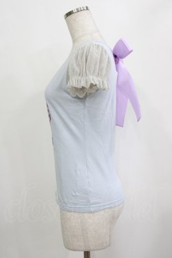 画像2: MILK / girls rule the world Tee  サックス H-26-01-19-049-ML-TO-KB-ZH