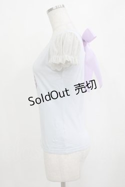 画像2: MILK / girls rule the world Tee  サックス H-26-01-19-049-ML-TO-KB-ZH