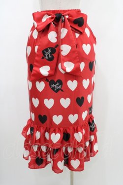 画像2: Angelic Pretty / 【渋谷限定】Dolly Heartティアードスカート Free レッド H-26-01-19-1028-AP-SK-NS-ZH