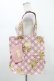 画像1: PINK HOUSE / PINK HOUSE×misako&erinkoピンクリトルテディプリントトートバッグ  ピンク H-26-01-19-1006-LO-BG-NS-ZH (1)