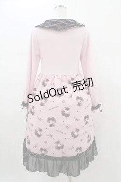 画像2: サンリオ / 真夜中のメロクロ/マイメロディワンピース S ピンク H-26-01-19-1035-EL-OP-NS-ZH