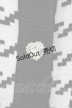 画像3: Ank Rouge / ビジューボタン千鳥カーデ M ブラック H-26-01-19-1045-CA-TO-NS-ZH