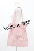 PINK HOUSE / ノベルティ巾着バッグ  レッド H-26-01-19-1008-LO-BG-NS-ZH