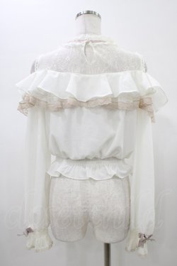 画像2: LIZ LISA / オープンショルダーフリルブラウス Free オフ/ピンク H-26-01-19-1046-LO-BL-NS-ZH