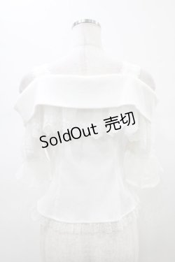 画像2: LIZ LISA / サイドリボンリブカットトップス free ホワイト H-26-01-19-1047-LO-TO-YZ-ZH