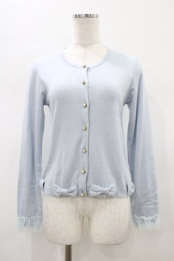 画像1: JESUS DIAMANTE / ロココリボンカーデ Free サックス H-26-01-19-1054-JE-TO-NS-ZH