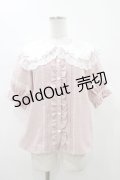 DearMyLove / リボンいっぱいレースロリータブラウス M ピンク H-26-01-19-1055-EL-BL-NS-ZH
