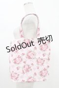 BABY,THE STARS SHINE BRIGHT / シュガーブーケ〜永遠の乙女の憧れ〜柄トートBag  ピンク H-26-01-19-1009-BA-BG-NS-ZH
