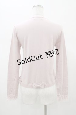 画像2: JESUS DIAMANTE / ロココリボンカーデ Free Angelピンク H-26-01-19-1057-JE-TO-NS-ZH