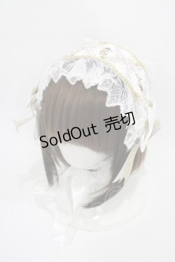 画像1: ALICE and the PIRATES / エリザベート〜闇夜に煌く星〜柄ヘッドドレス  オフ H-26-01-19-1002-PA-AC-NS-ZH