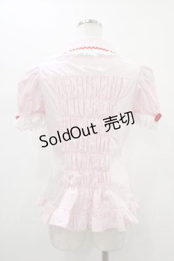 画像2: Angelic Pretty / Little Strawberryブラウス Free ピンク H-26-01-19-1016-AP-BL-NS-ZH