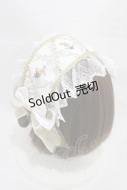 画像2: ALICE and the PIRATES / エリザベート〜闇夜に煌く星〜柄ヘッドドレス  オフ H-26-01-19-1002-PA-AC-NS-ZH