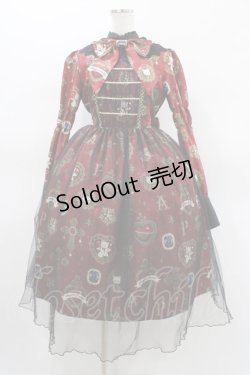 画像1: Angelic Pretty / Noble Collectionロングワンピース【渋谷店限定】 Free ボルドー H-26-01-19-1018-AP-OP-NS-ZH