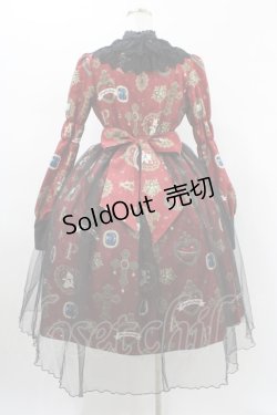 画像2: Angelic Pretty / Noble Collectionロングワンピース【渋谷店限定】 Free ボルドー H-26-01-19-1018-AP-OP-NS-ZH