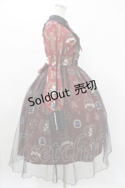 画像3: Angelic Pretty / Noble Collectionロングワンピース【渋谷店限定】 Free ボルドー H-26-01-19-1018-AP-OP-NS-ZH