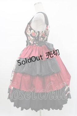 画像3: metamorphose / Wonder Card Queen of Hearts ジャンパースカート サイズ1 ブラック H-26-01-19-1021-ME-OP-NS-ZH