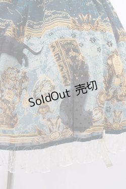 画像5: metamorphose / 黒猫と魔法の地図リボンジャンパースカート サイズ1 グリーン H-26-01-19-1023-ME-OP-NS-ZH