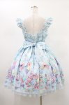 画像2: Angelic Pretty / Happy Garlandジャンパースカート Free サックス H-26-01-19-1024-AP-OP-NS-ZH (2)