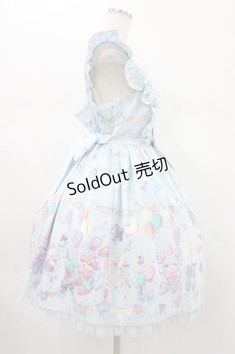 画像3: Angelic Pretty / Happy Garlandジャンパースカート Free サックス H-26-01-19-1024-AP-OP-NS-ZH (3)