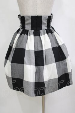 画像3: MILK / GINGHAMスカート  ブラック H-26-01-19-052-ML-SK-KB-ZH
